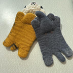Handmade Wool Felt Animal Coasters Set – Home Decor, Multicolor