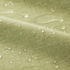 Avocado Green Waterproof Tablecloth with Tassel Edge Option for Dining, Stain-Resistant Outdoor Table Cover, Solid Color