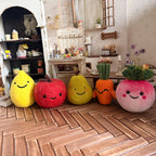 Needle Felted Fruit and Vegetable Figurines, Wool Fiber Art Sculptures, 8-10 cm Kitchen Decor