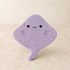 Wool Felt Sea Animal Coasters Set of 6 Whale Seal Octopus Turtle Stingray Jellyfish Mug Mats 10cm