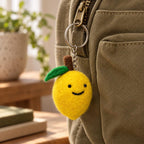 Felt Wool Keychain Handmade Bag Charm Lightweight Durable 3-5 Inch